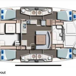Leopard 51 PC - 4 + 2 cab. Paradise Sea
