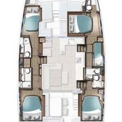 Leopard 46 - 5 cab. New